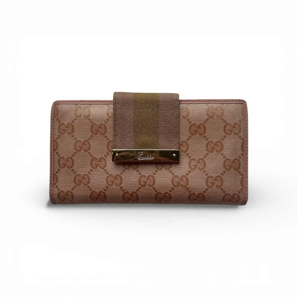 Gucci GG Crystal Continental Wallet, Dust Bag & COA